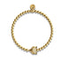 renarde | Or 18 carats | Bracelet Renard Cristal